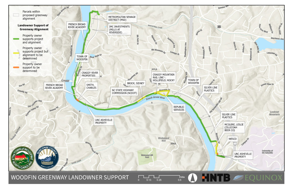 Updated Woodfin Owner's Map
